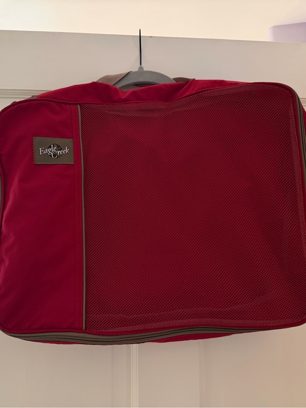 Eagle Creek Large Packing Cube ✈️ Red Mesh Travel Organizer